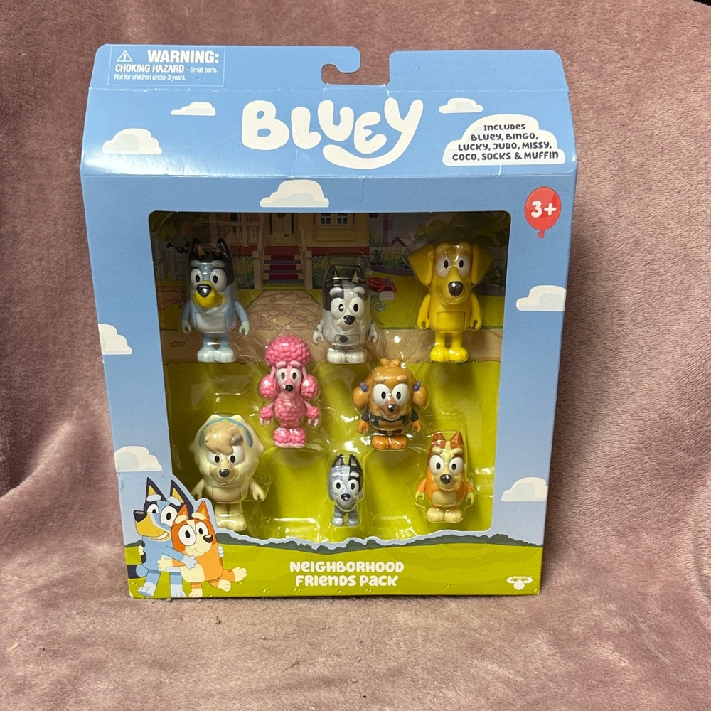 Bluey Neighborhood Friends Pack Action Figures
